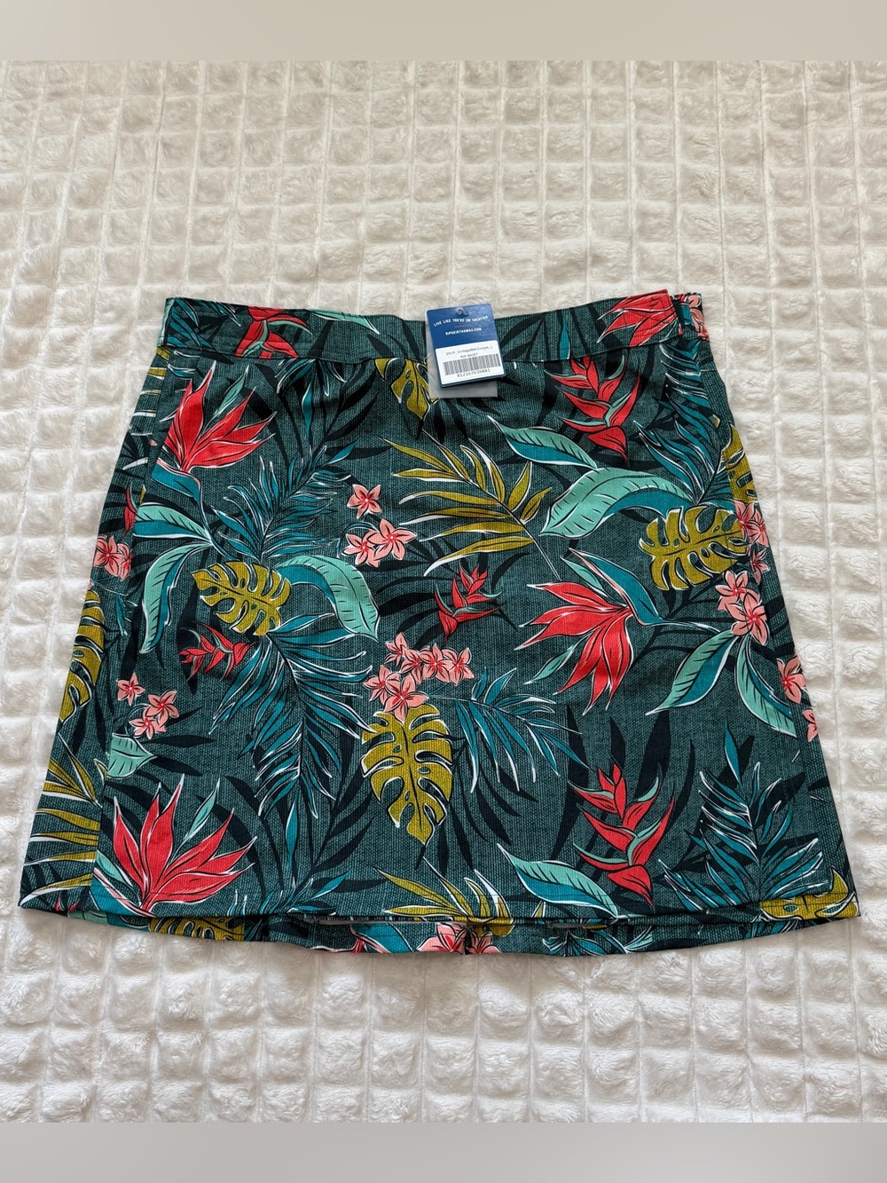 New RIPSKIRT Large Hawaii Tropical Vintage Bali Jungle Wrap Skirt or Cover Up